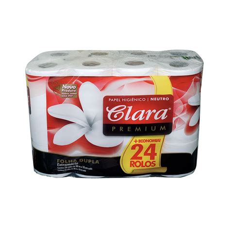 Papel Higiénico Clara Doble Hoja 24 Und De 30 Mt Supermercado Cugat