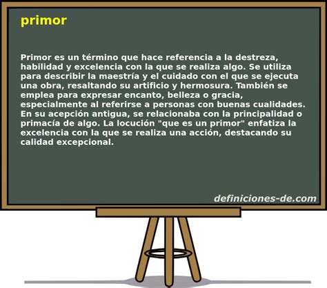 O Que Significa Primor - Significado de «primor»