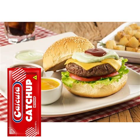 Molho Cremoso Sabor Catchup Calcut C Unid De Sach G