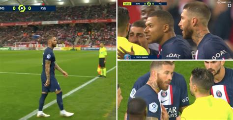 Sergio Ramos red card: PSG defender sent off for 28th time of his career