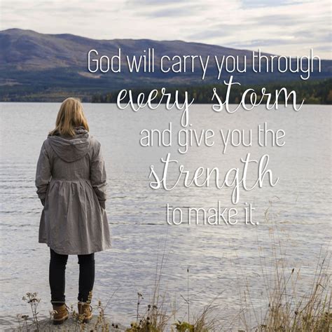 God Will Carry You Through Every Storm - Your Daily Verse | iBelieve.com
