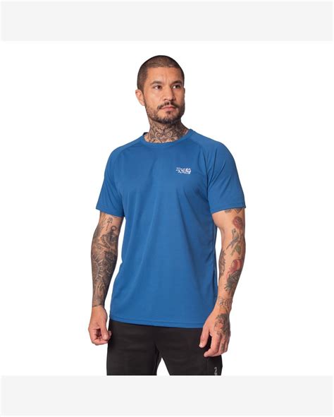 Riachuelo Camiseta Masculina Red Nose Esportiva Lisa Azul