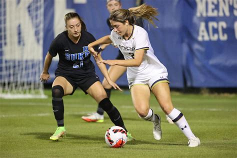 Notre Dame Womens Soccer Division Laquita Canada