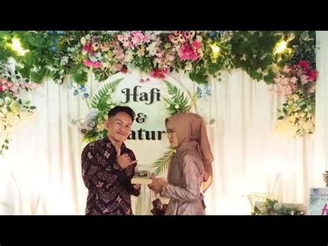 Acara Sederhana Engagemen Catur Hafi Purwokerto Dan Watuagung