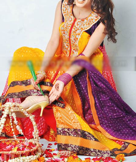 Lalaz Collection Replica Design For Mayon Mehndi Dress