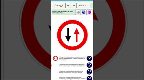 Segnale Di DARE PRECEDENZA NEI SENSI UNICI ALTERNATI 1 05007 YouTube