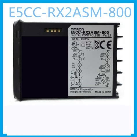 E5cc Rx2asm 800 For Output Form For Relay Omron Thermostat Ac 100 240v