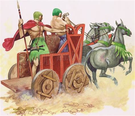 Sumerian war chariot stock image | Look and Learn