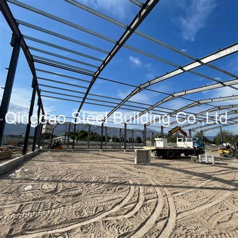 CE Steel Portal Frame Prefabricated Steel Structure Store Warehouse