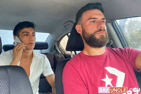 American Hunk Rodrigo El Santo And Superstud Felipe Kum In Hot Homosexual Scene Outside