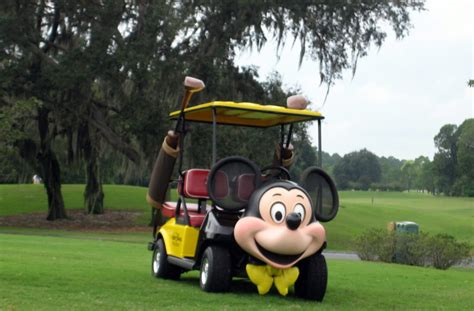 mickey golf cart - Vacation Club Loans