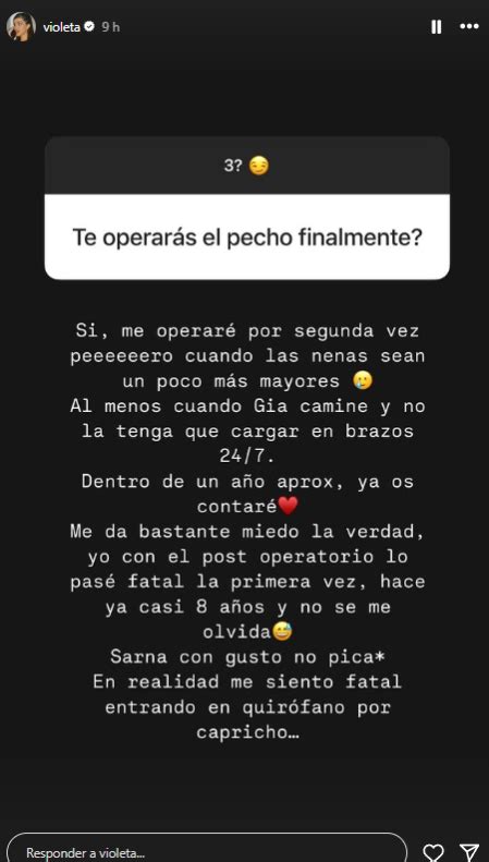 Violeta Mangri An Sorprende A Sus Seguidores Con Una Confesi N Sobre