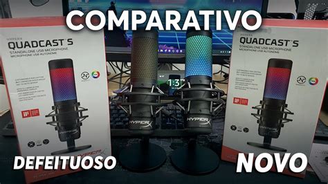 Como conseguir um HyperX QUADCAST S NOVO após defeito no áudio USB