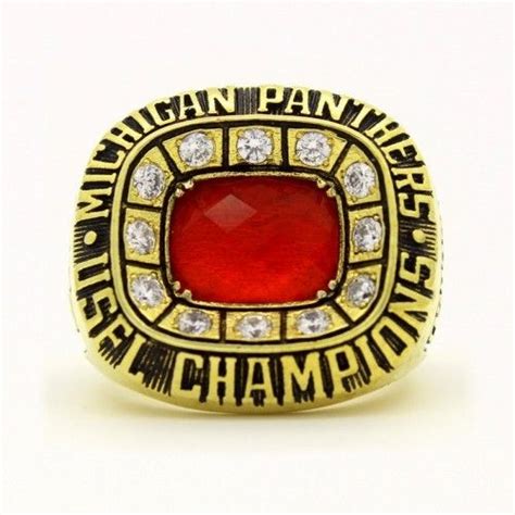 Custom 1983 Michigan Panthers USFL Championship Ring