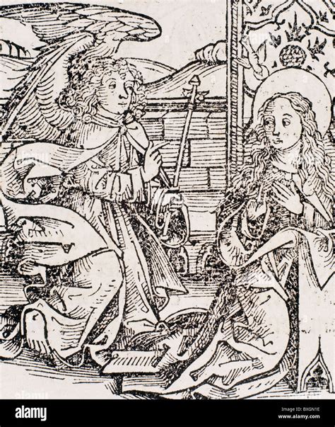 Annunciation By The Archangel Gabriel Hi Res Stock Photography And