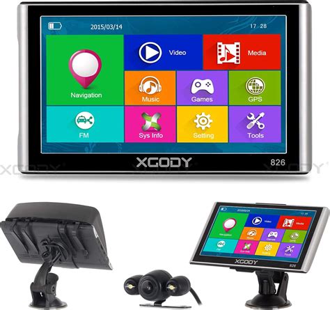 Xgody Bt Gps Navigation Pour Voiture Cran Tactile Gps Syst Me De