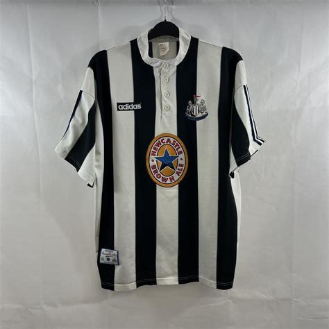 Newcastle United Home Football Shirt 199597 Adults Depop