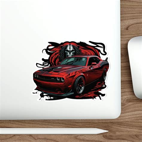 Car Sticker Dodge Challenger Sticker Challenger Sticker Etsy