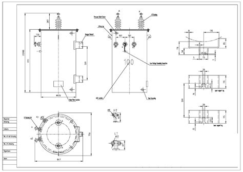 10kVA To 100kVA Outdoor Pole Mounted Single Phase Distribution