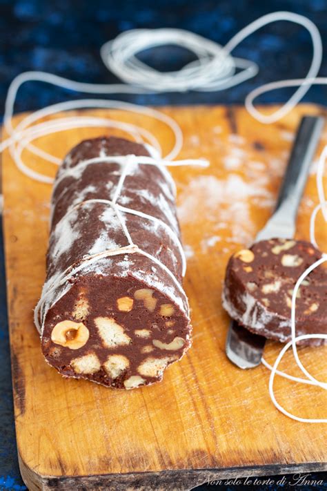 Salame Al Cioccolato Senza Uova Ricetta Salame Al Cioccolato