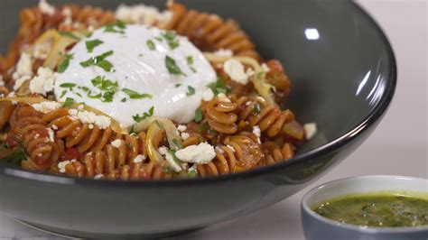 Barilla Chickpea Rotini With Spicy Eggplant And Shakshuka — The Plant