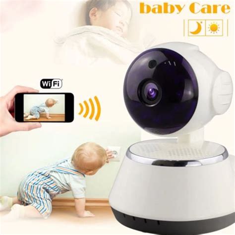 720P HD Wireless Baby Monitor Portable WiFi IP Smart Night Vision Baby