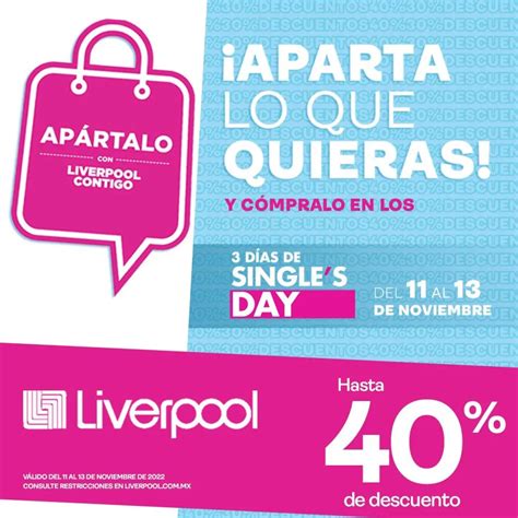 Conoce Las Promociones Singles Day Liverpool 2022 PromoLiquiDescuentos