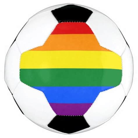 Patriotic Soccer Ball With Pride Lgbt Flag Canada Soccer Soccer Flags Rainbow Flag Pride Lgbt