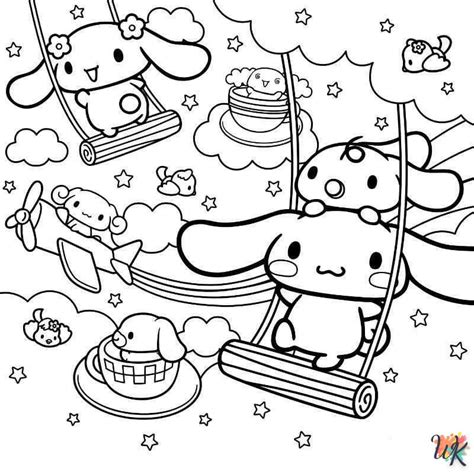 Dibujos Para Colorear Cinnamoroll Descarga De Fotos