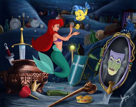 The New Treasures Of Ariel By Fernl Disney Treasures Mermaid Disney