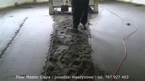 Floor Master C Apa Posadzki Maszynowe Tel Youtube