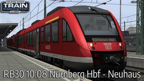 RB30 10 08 Nürnberg Hbf Neuhaus Pegnitztalbahn BR 648 Train