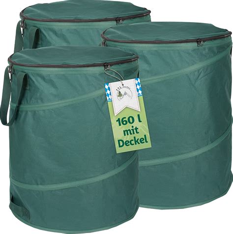 Ttl Garden X L Pop Up Gartensack Deluxe Mit Deckel Gsm D