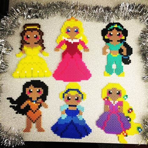 Disney Princess Perler Beads Patterns