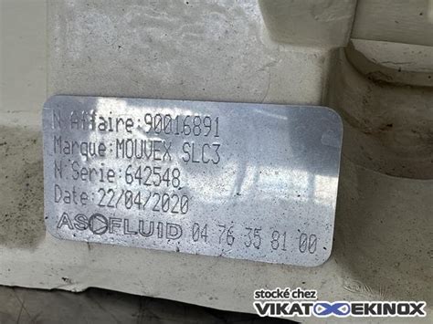 Pompe Volum Trique Piston Excentr M H Maxi Mouvex Type Slc Inox