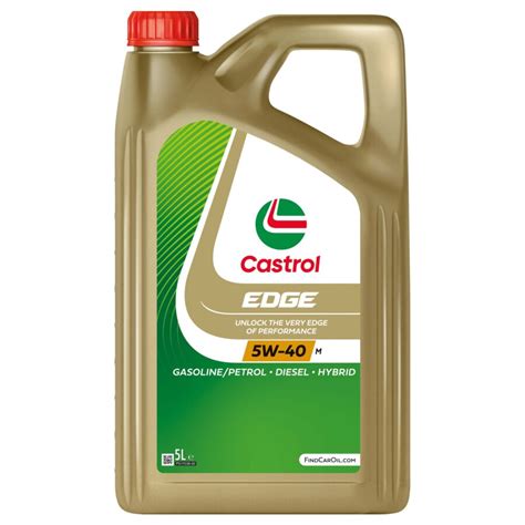 Aceite Castrol Edge W M Para Motores De Gasolina Y Di Sel L Norauto