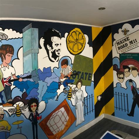 This Mural Is A Magnificent Celebration Of All Things Manchester