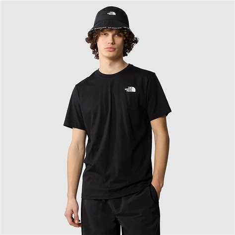 The North Face - T-Shirt Redbox TNF Black Optic Emerald - NF0A87NP - T ...