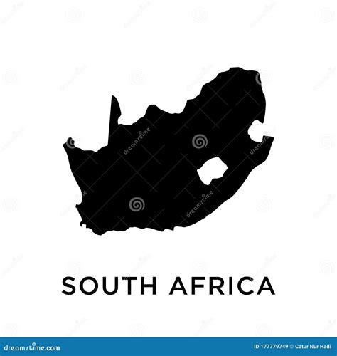 Mpumalanga Map In Vector Form South Africa Country State