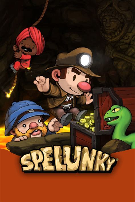 Spelunky Video Game D Platformer Fantasy Action Roguelike