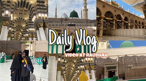 DAILY VLOG FOR MY FIRST DAY OF MADINAH VLOG UMROH 2023 Video Vlog At