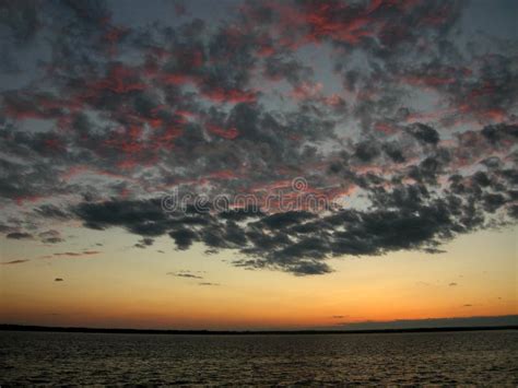 Dark Sunset stock photo. Image of skies, beach, cloud - 5676058