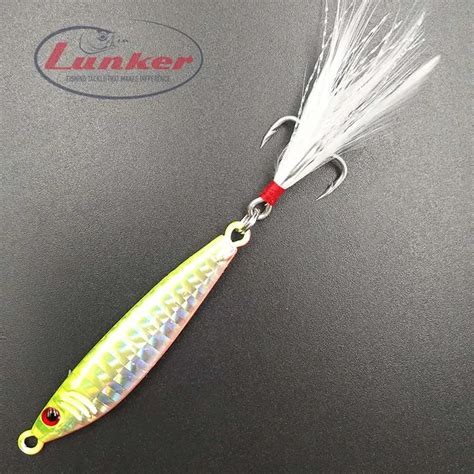 Lunker Metal Shore Micro Jig S Shaped 12g 20g Micro Jigging Origin Long