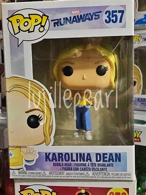 Funko Runaways Karolina Dean Hobbies And Toys Toys And Games On Carousell