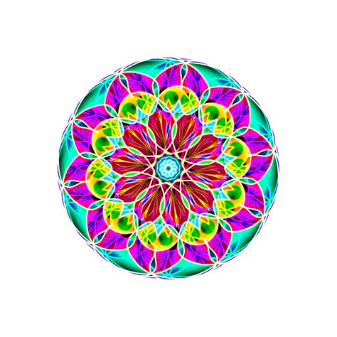 Mandala Pattern Kaleidoscope Free Stock Photo Public Domain Pictures