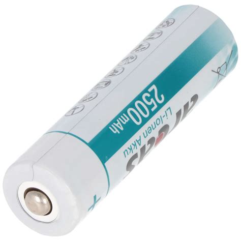 Lithium Ion Akku 18650 2500mah 37 Volt 675 X 185mm Abmessungen