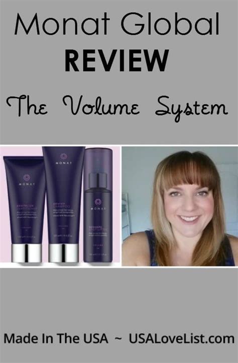 American Made Hair Care Monat Volume System Review • Usa Love List