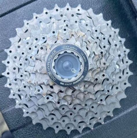 SHIMANO XTR CS M970 TOP OF THE LINE 9 SPEED MOUNTAIN BIKE CASSETTE 11