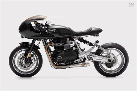 Missile An Elegant Triumph Thruxton By Tamarit Bike Exif