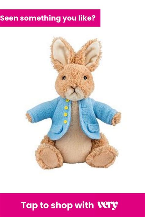 Peter Rabbit Plush | Peter rabbit plush, Rabbit soft toy, Peter rabbit ...